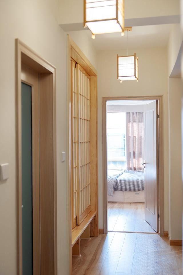 95平米三室两厅简约原木风格，崇尚简单自由，展示质朴优雅