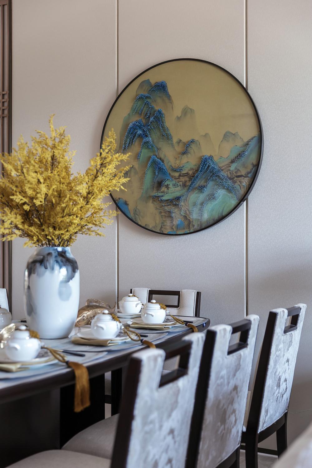 河南三层独栋别墅设计，新中式风格，雅奢东方大美之美