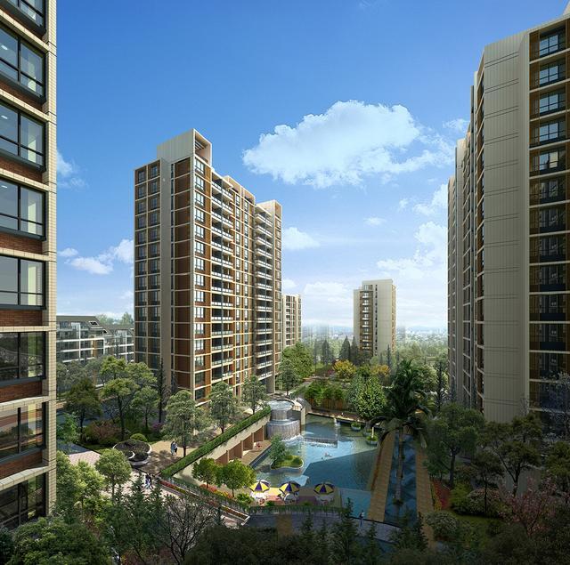 居住小区景观设计_建科园林景观