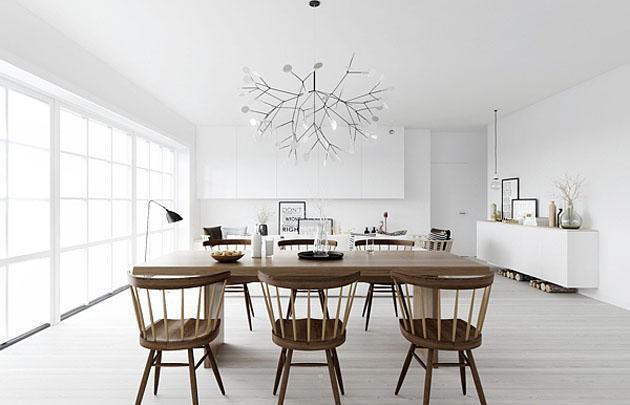 北欧风餐厅: 舒适惬意与情调感