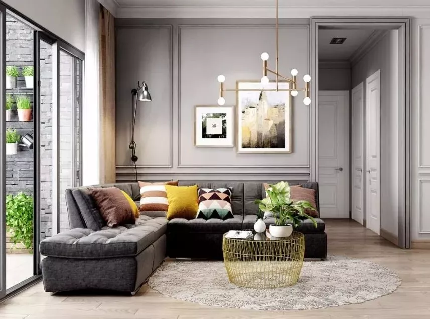 大白墙看腻了？试试这些挂画，让你家沙发背景墙比别人家的好看！