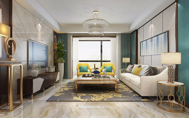 145㎡轻奢美式风，完工后真是漂亮