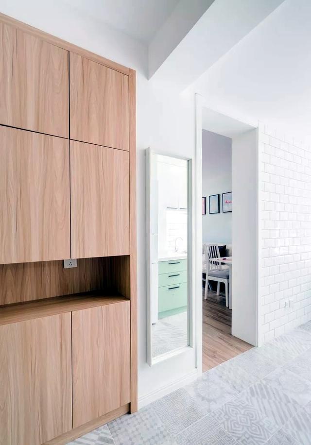 忍不住晒晒60㎡蜗居，阳台改造后很实用