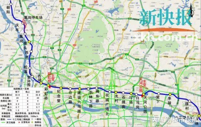 曝！21号线正式加入广州地铁路网图，13条地铁通车时间曝光