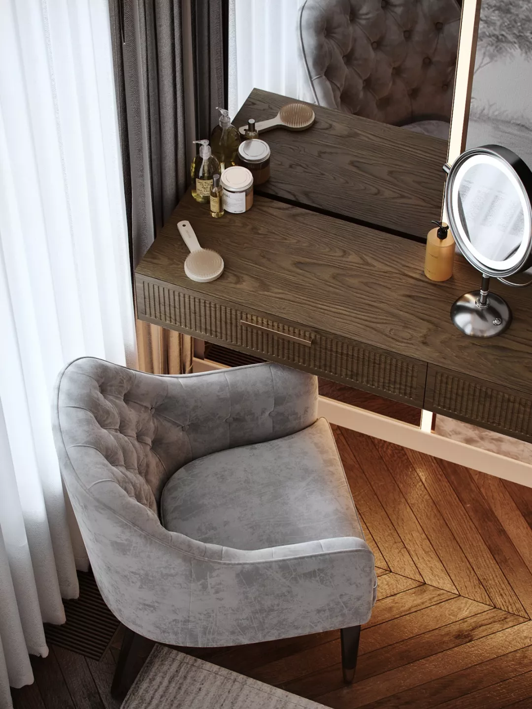 86㎡ 现代轻奢风，小家也能住出大宅范