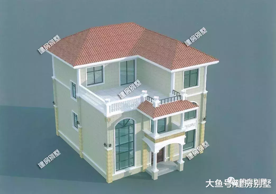12×10米农村别墅，配上完工的美照，只能用完美形容