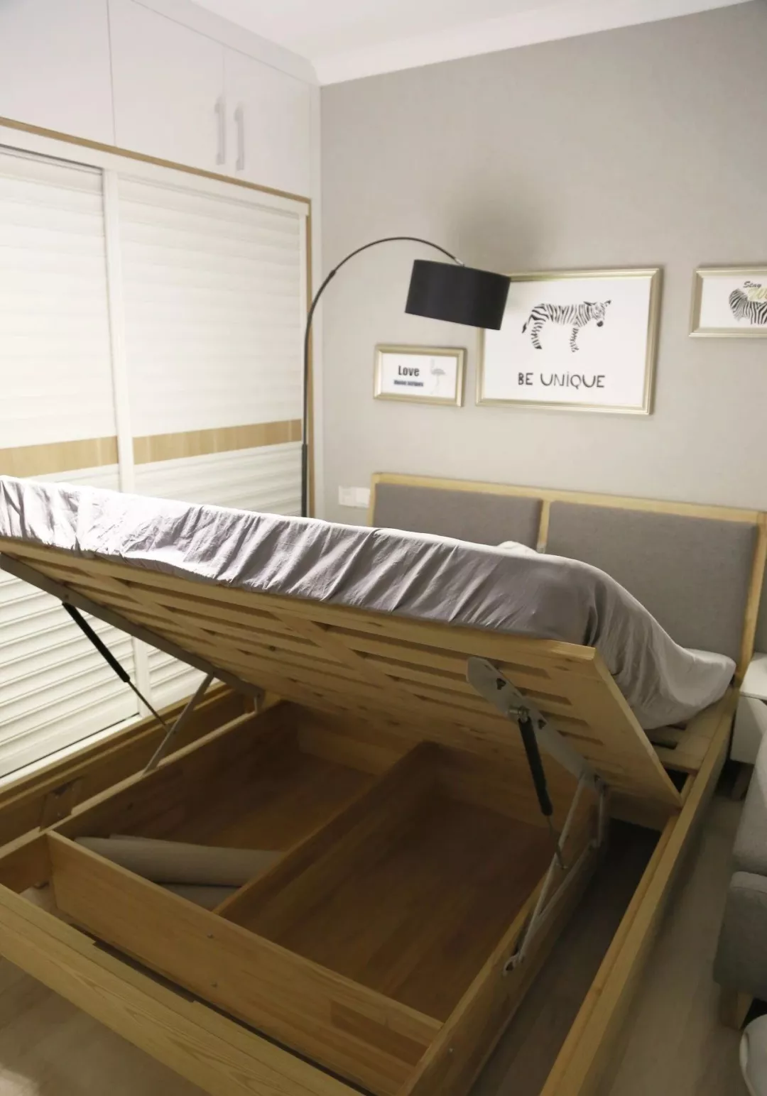 79㎡小户型两室变三室，餐厅改多功能房，家里有娃你就这样装！