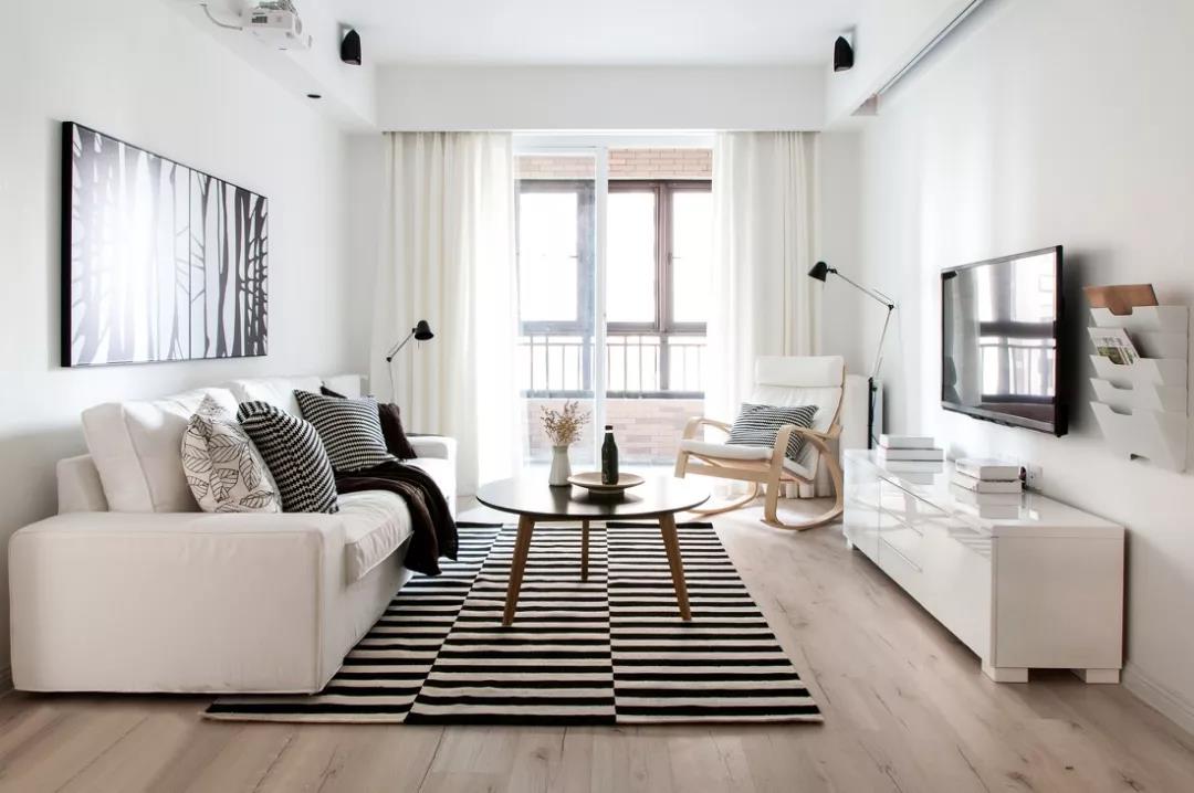 西宁装修典范新城90㎡北欧风格别具一格的文艺腔调