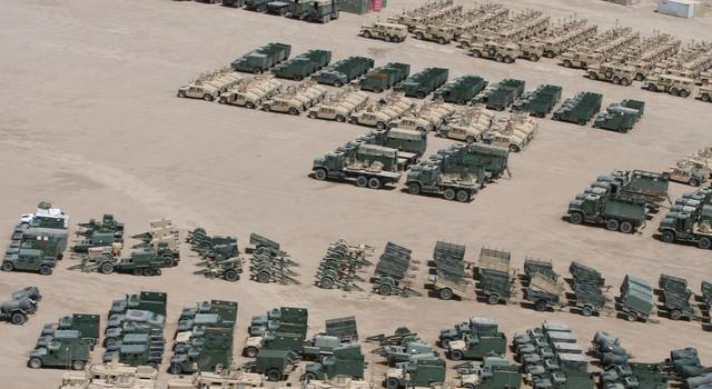 『美国陆军』美国一个集团军的规模有多吓人？看看这些装备，铺天盖地非常宏伟