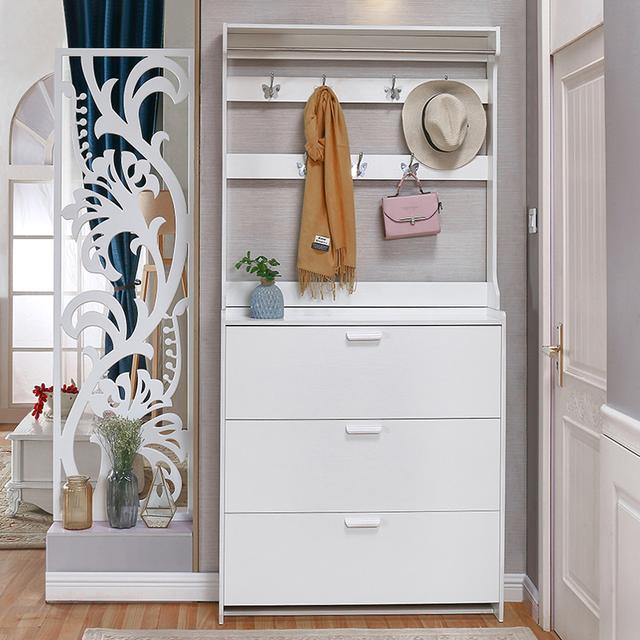 家里空间太小，鞋子不够地方摆？试试这样的多功能鞋柜，实用整洁