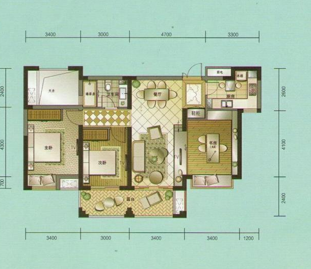 买90平方的三室两厅两卫舒适吗?