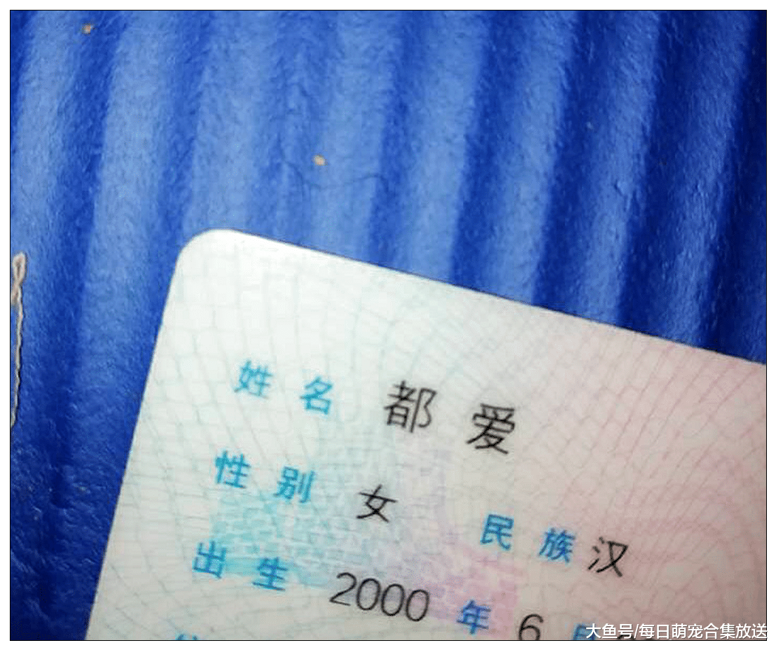 爸妈给取的“奇葩”名字，一个比一个秀，99年“女关羽”认真的吗