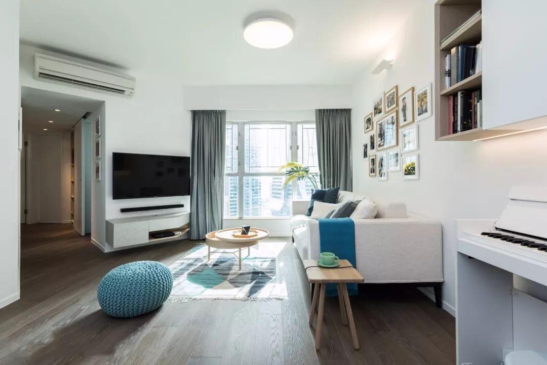 客厅装吸顶灯，虽然简单，却更实用！