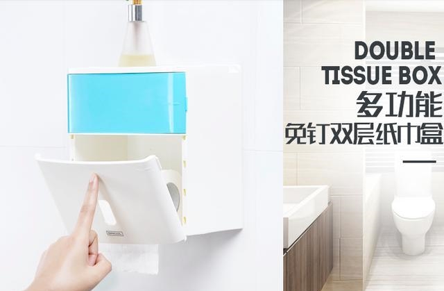 用电钻安装置物架, 太土了! 聪明的人用这样的“液体钉”置物方式