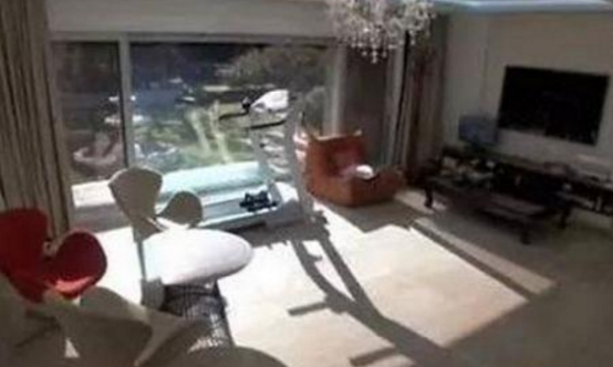 ?带你看看Rain住的豪宅，客厅面积超大，家里专门设计健身房