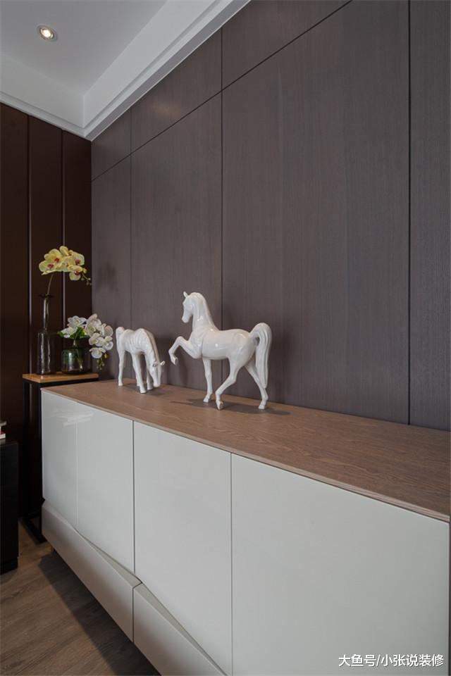 唐山和顺园三居116平混搭风格装修案例效果