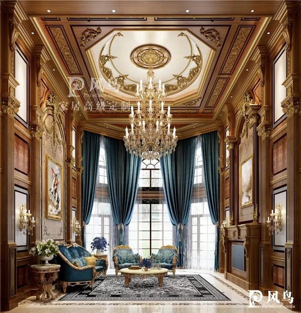 别墅挑高客厅装修案例欣赏