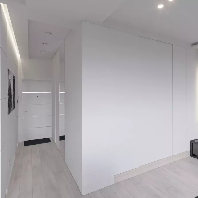 迷你的小户型玄关也要设计好，哪怕只能做这样的鞋柜