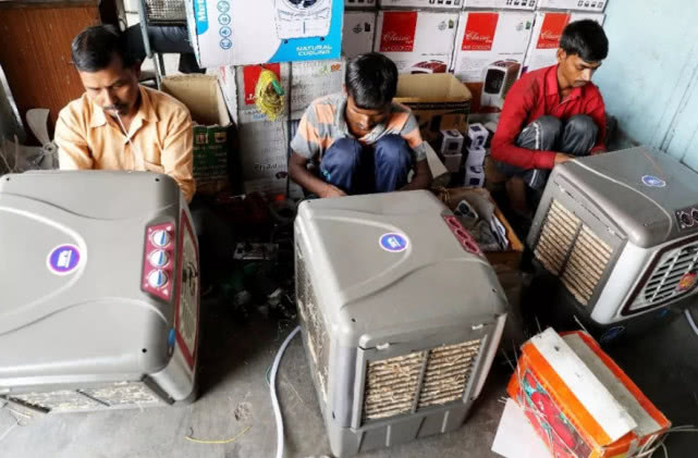 55度！300元一台的“稻草空调”遭印度人疯抢，网友：包邮吗