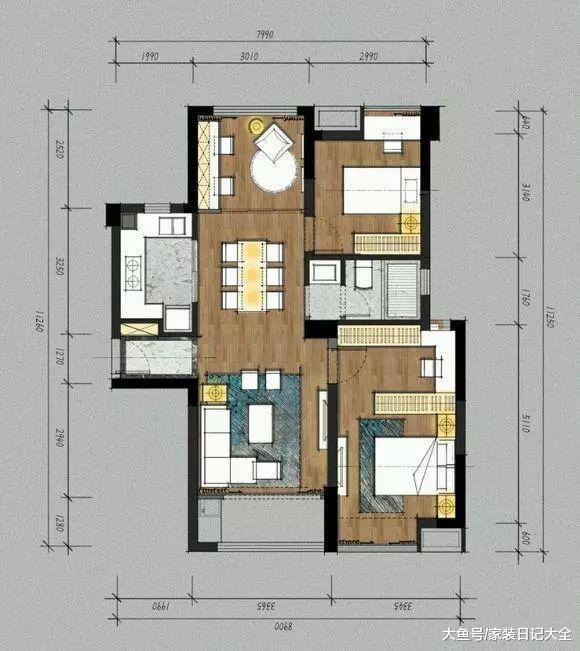 装修三个多月, 花费15万左右, 最满意卧室隔出的衣帽间, 太棒了!