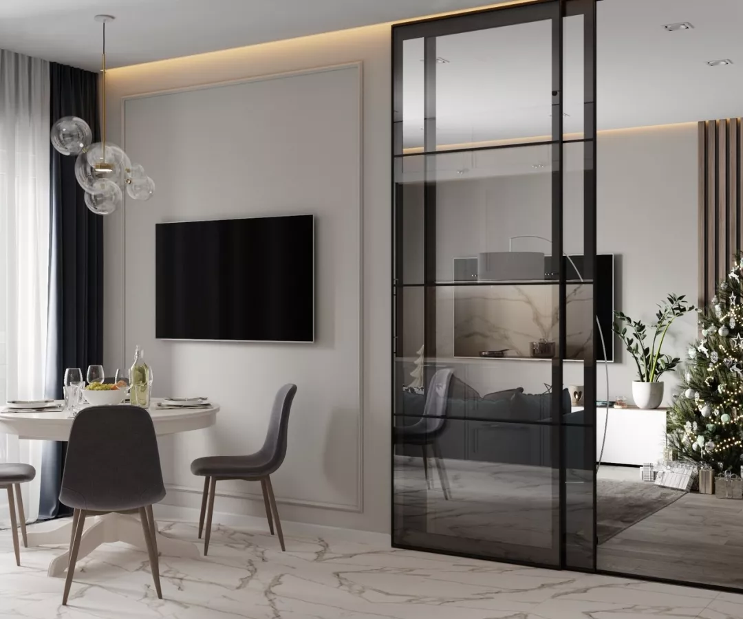 推拉门这么装，格调就上来了！