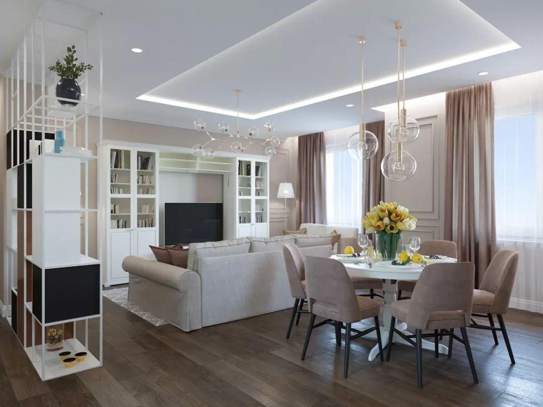 84平方米现代风格二居室 装修温馨实用是正道