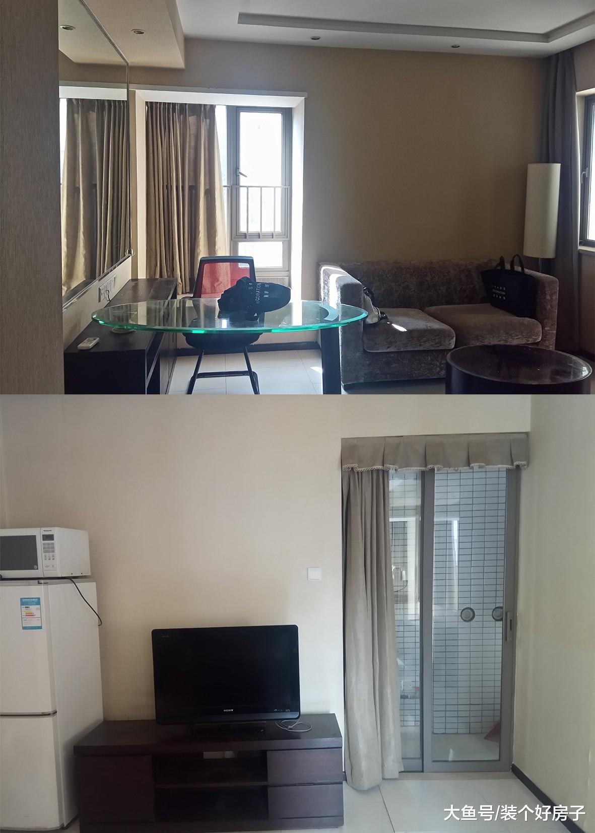 广州小姐姐48㎡ 单身公寓美到犯规，多功能吧台也太好用了吧！