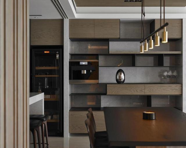 一个现代感十足的台式范装修 简单细腻的成都装修队