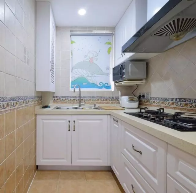 上海52平小户型老房改造，清新而又简约的美式田园风！