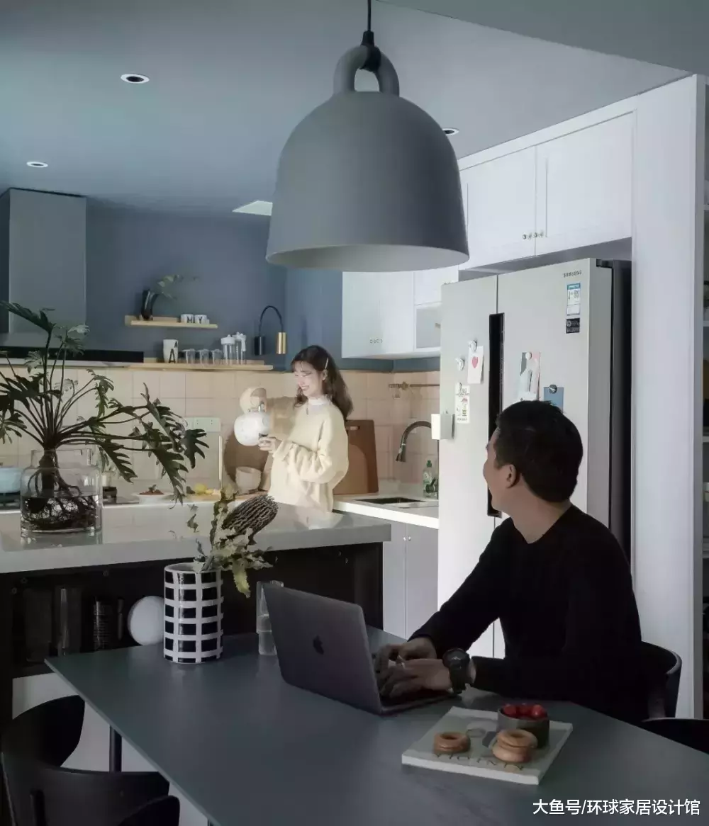 小两口+喵星人，147㎡甜蜜婚房，独立玄关好漂亮！