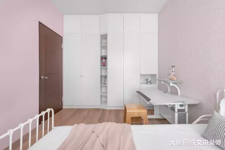 装修有粉色墙面设计，你家就是这栋里面最“靓”的家