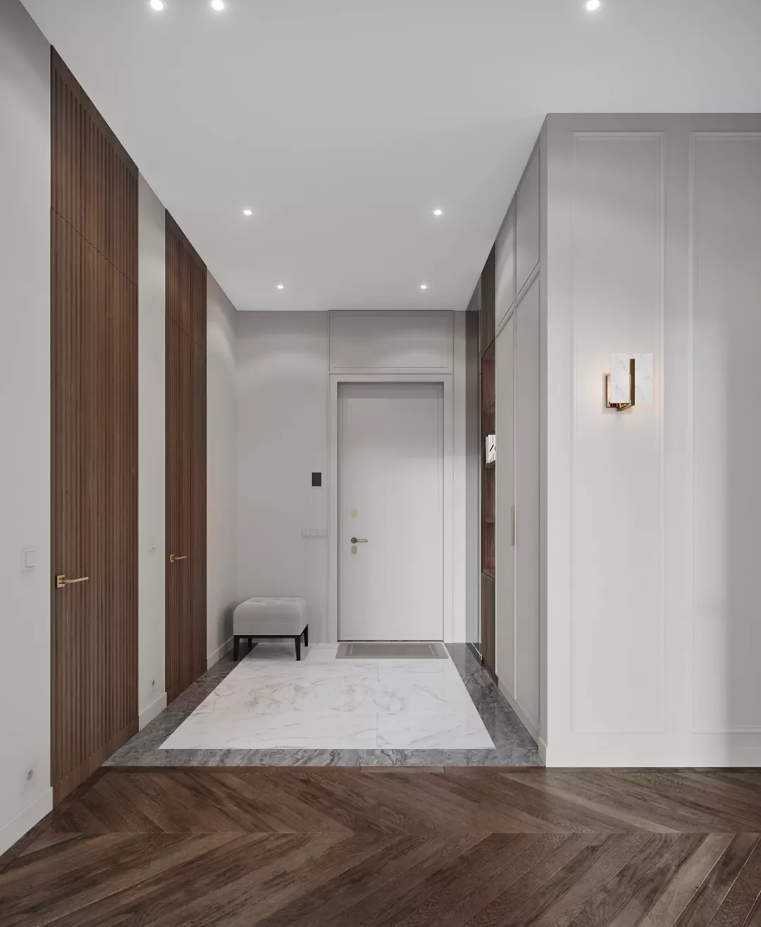 86㎡ 现代轻奢风，小家也能住出大宅范