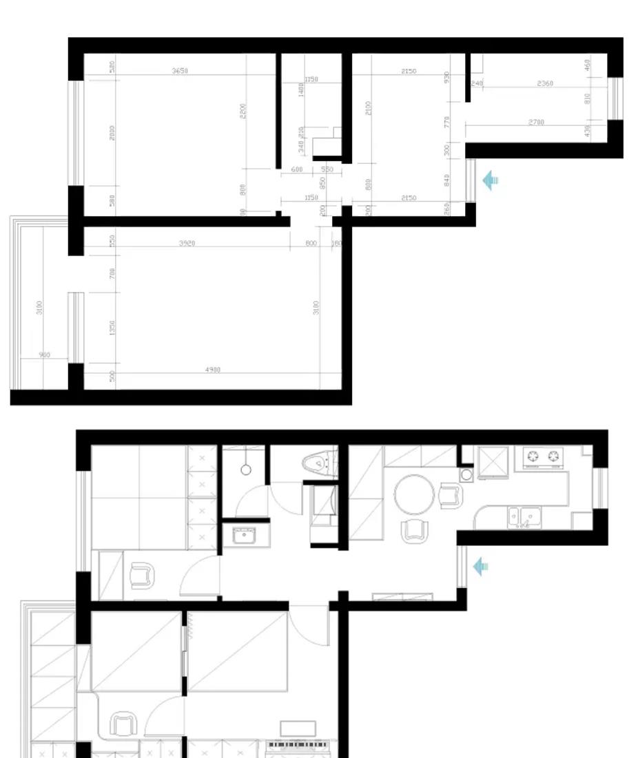 老公硬给主卧设堵墙，完工才知多间房！厕所装“双门”更睿智！