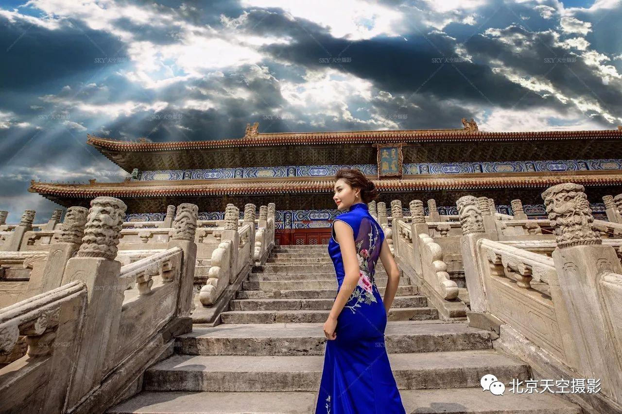 什么样的婚纱照拍摄技巧才能驾驭得了中国的古建筑-太庙