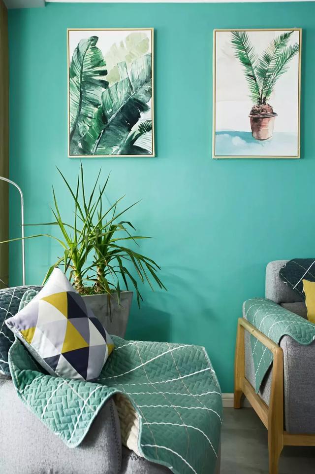 72㎡清新明亮三居室，还增加了一个超美超文艺的休闲区！