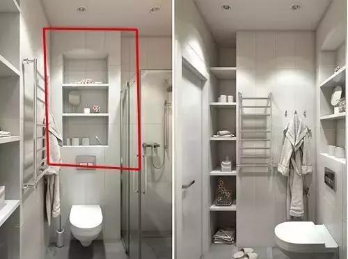 卫生间别再装挂架啦，现在有一种更流行的装法，漂亮又实用