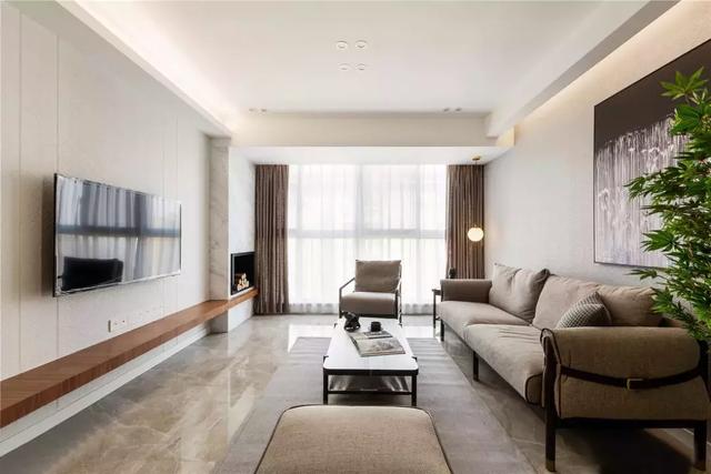 130㎡现代简约3室2厅，打造有质感的小资生活