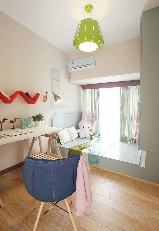 美娇妻装修的139平清新三室，颜色轻快有活力！我很满意！