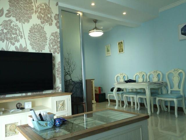 89平的海景房, 老公非要选地中海风格应景, 完工后美翻忍不住晒晒