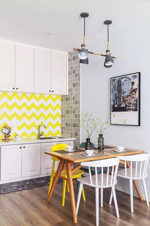 117平简欧风三居室的房子, 预算12万完工, 附上户型图设计