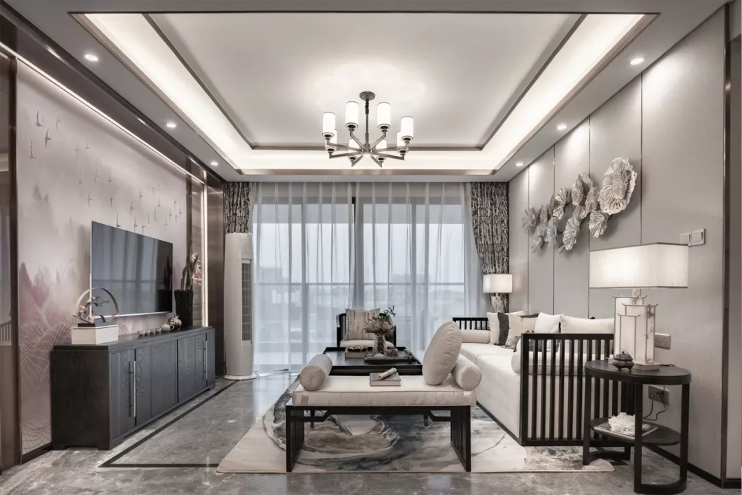 113㎡新中式，精致优雅凸显温馨氛围！