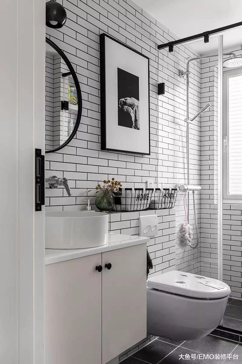 89平清新北歐風, 臨窗的吧臺太有個性了吧!