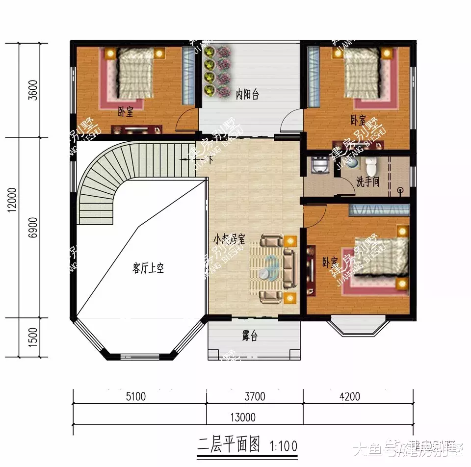 3栋宽13米的两层自建房，每一款户型都是经典值得收藏的