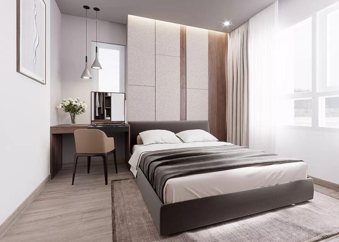 实用现代实木风格三居室 装修设计邻居点赞