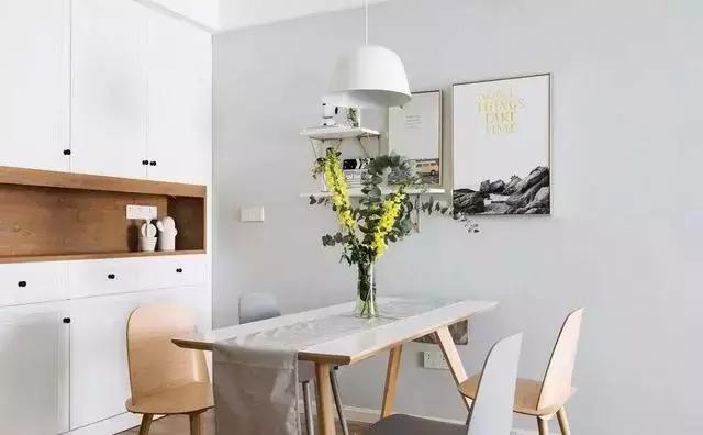 小资大爱的清新文艺北欧三居室，软装颜色搭配真好看！