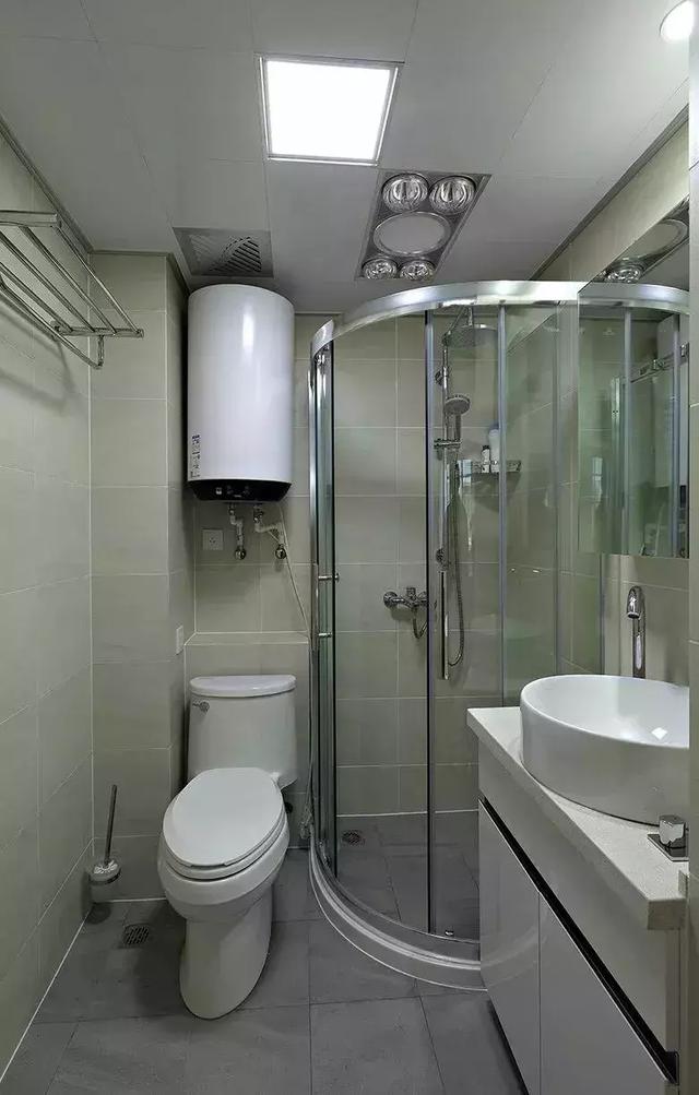 这么漂亮的卫生间，好看又实用，家里一定要装一个才对！