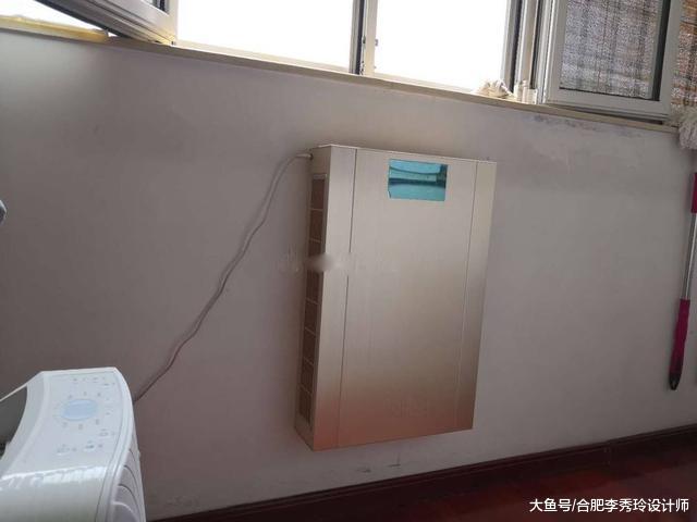 阳台钻个孔挂台新风机，用了一年不管用，师傅一看：这样装难怪了！