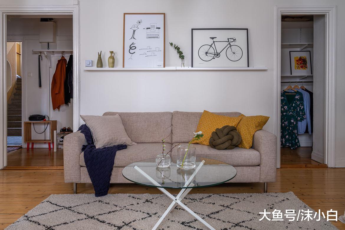 闺蜜小户型36平，2㎡卫生间装“子母”花洒，姑姑直夸：好看！