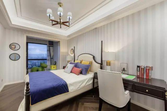 像白玫瑰一般温婉优雅，258平米法式轻奢四居演绎高品质居住空间