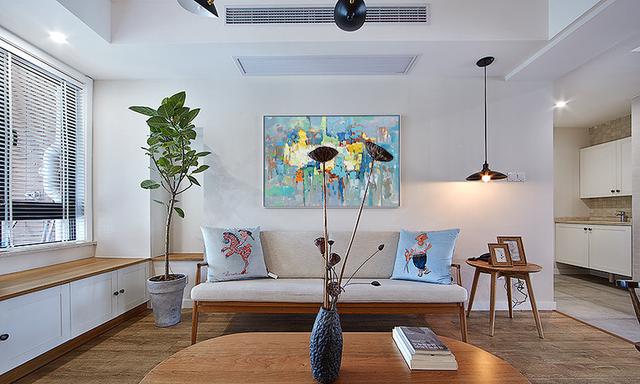 晒晒新家，大白墙原木家具搭配，这样的风格最是省钱又漂亮！